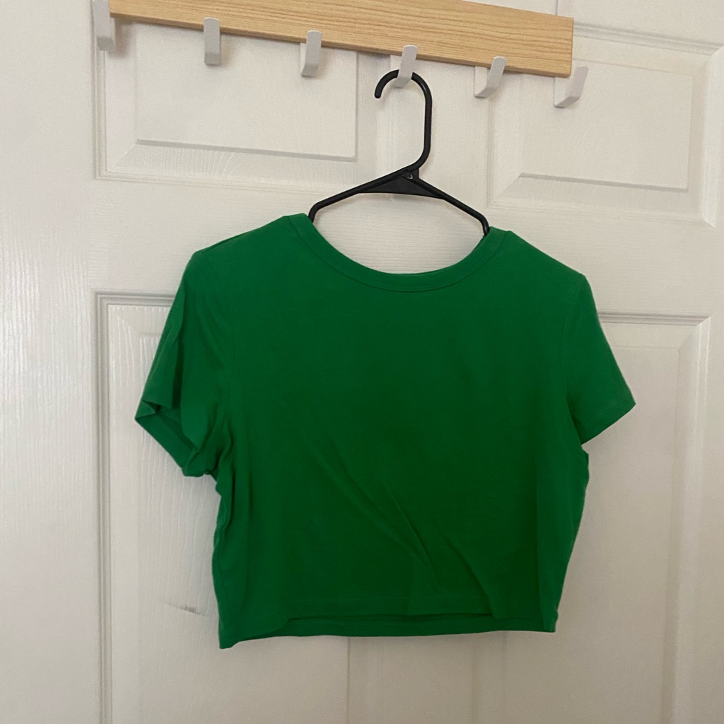 Basic Green Tee.